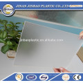 pantalla plegable utilizada hoja de plexiglás esmerilado transparente